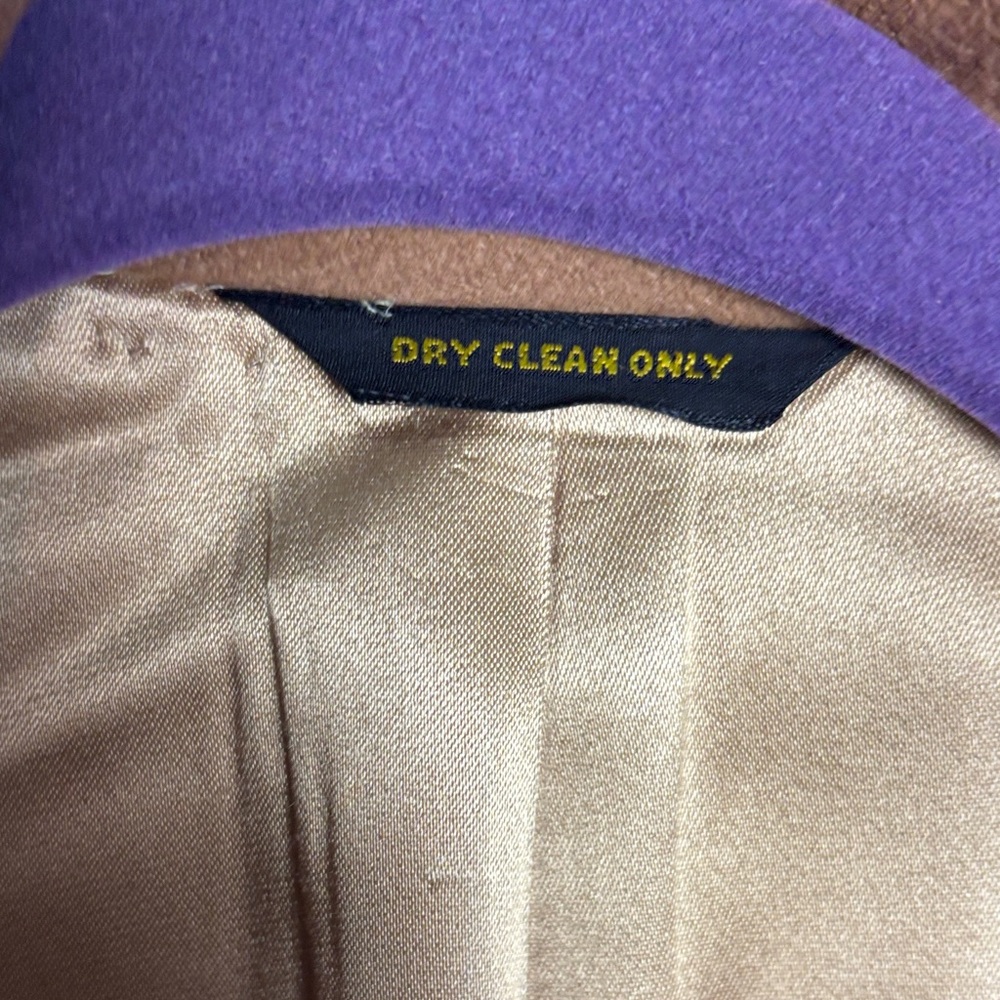 Di silver Men's Tan Overcoat - Picture 3 of 13